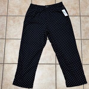 Calvin Klein Black and White Patterned Trousers pajamas pants 👖 sweatpants L men